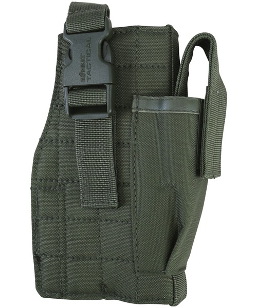 Molle Gun Holster With Mag Pouch- Olive